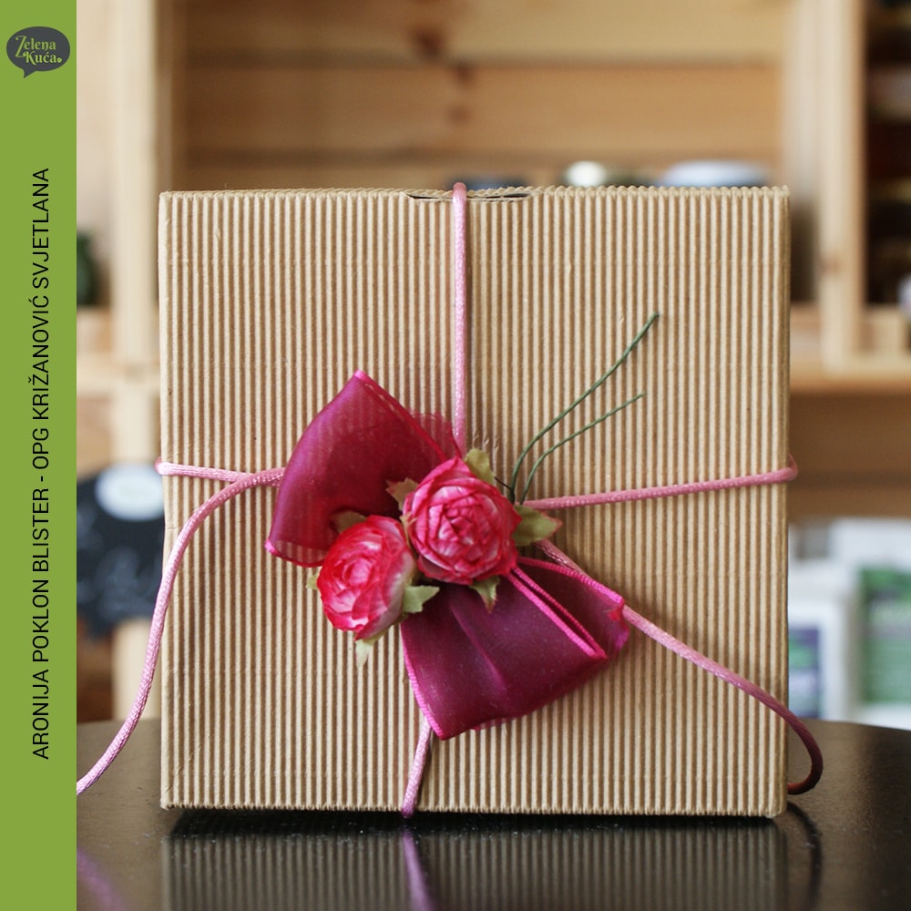 aronija poklon blister, opg svjetlana krizanovic, zelena kuca petrinja